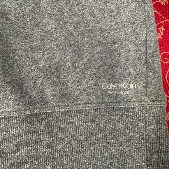 Calvin Klein Sweatshirt Grey/Black Sz XL - Picture 4 of 8